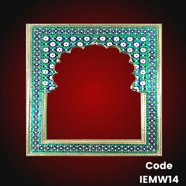 Meenakari Handcrafted Window Frame Jharokha design photo frame