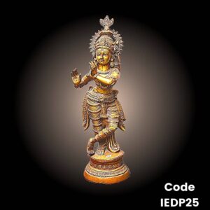 Home Décor metal Statue of Krishna