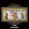 hand painted Pattachitra painting Krishna Radha in Raasleela (small)