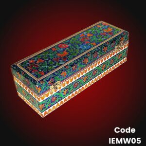 Handcrafted Multicolored Meenakari Jewelry Box