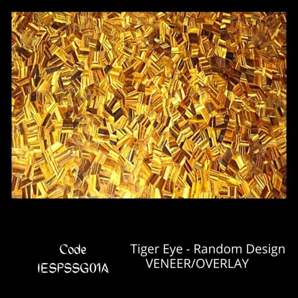 TIGER EYE RANDOM DESIGN SEMI PRECIOUS STONE SLAB