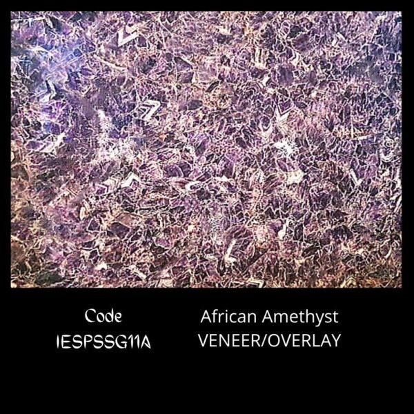 AFRICAN AMETHYST SEMI PRECIOUS STONE SLAB