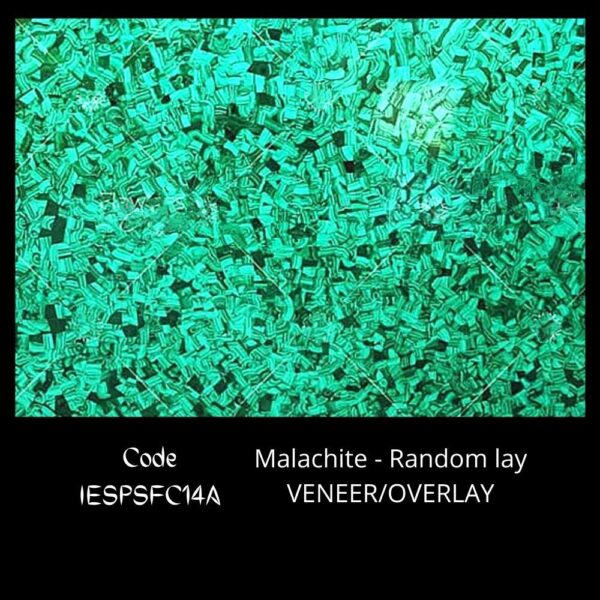 MALACHITE RANDOM LAY SEMI PRECIOUS STONE SLAB