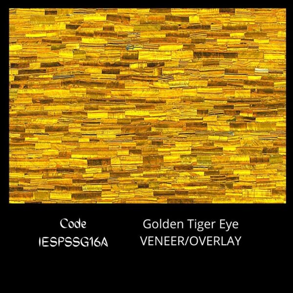 GOLDEN TIGER EYE SEMI PRECIOUS STONE SLAB