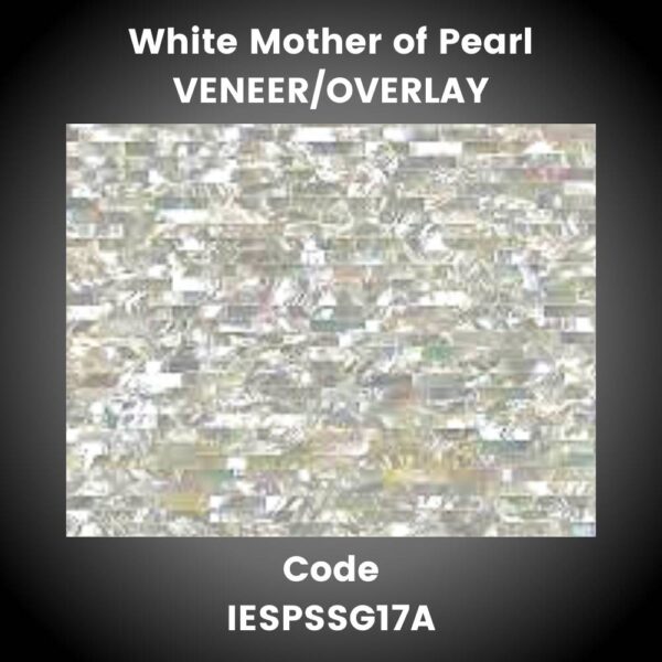 WHITE MOTHER OF PEARL SEMI PRECIOUS STONE SLAB