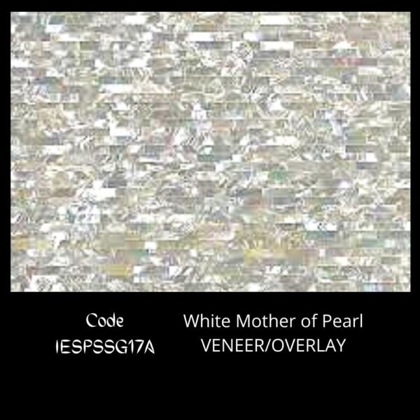 WHITE MOTHER OF PEARL SEMI PRECIOUS STONE SLAB