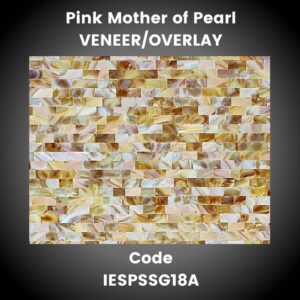 PINK MOTHER OF PEARL SEMI PRECIOUS STONE SLAB