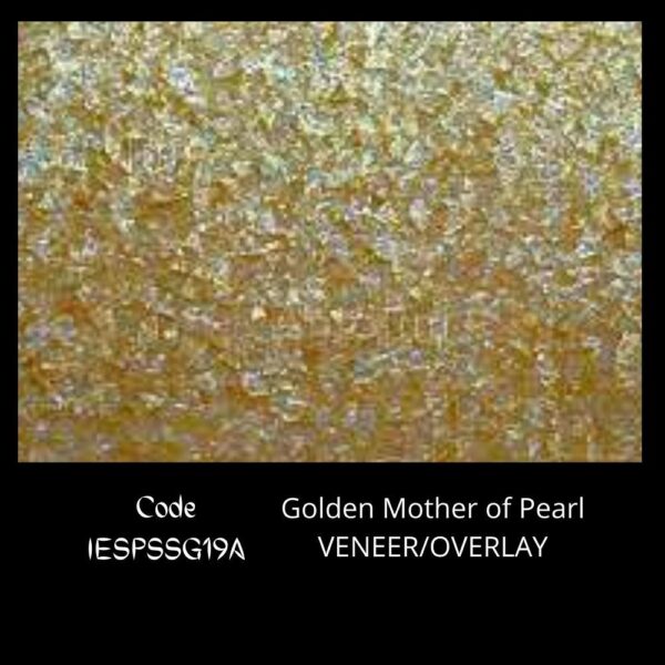 GOLDEN MOTHER OF PEARL SEMI PRECIOUS STONE SLAB