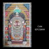 Hand Painted Pattachitra painting of Lord Jagannath (large in portrait)