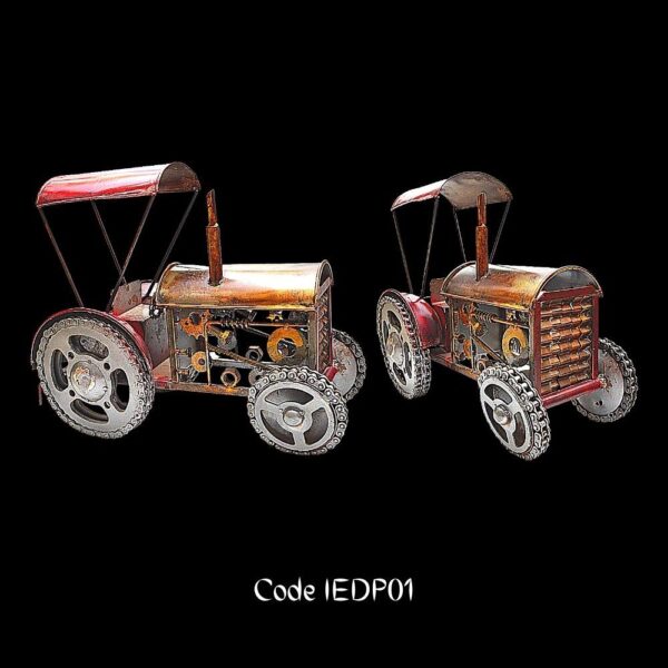 Home Décor Miniature metallic Tractors