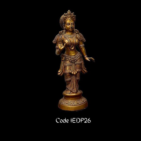 Home Décor metal Statue of Radha