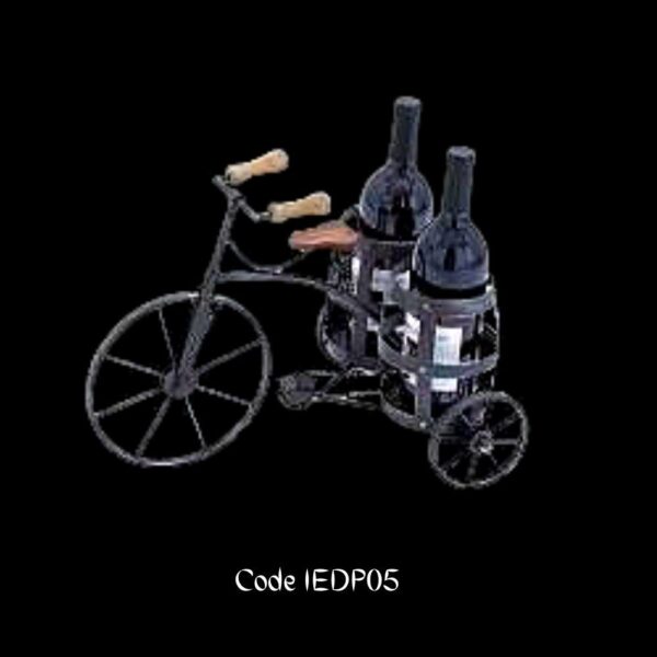 Home Décor Tricycle styled Bottle and Glass Holder