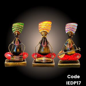 Home Décor Set of 3 Rajasthani folklore Musicians